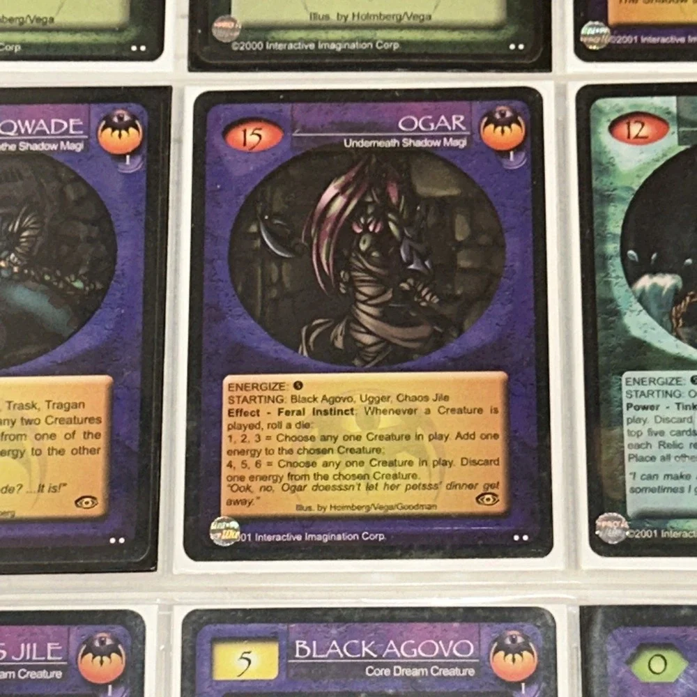 Magi Nation Duel - Orothe Magi - Awakening - Trading Card Lot Of 9 B4
